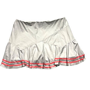 Lucky in Love Size XL Skort White Ultra Wave Pleated Jersey Pickleball‎ Golf